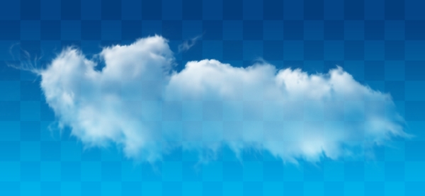 蓝色天空云朵背景图案