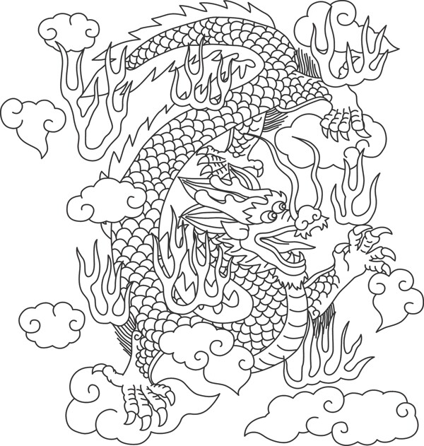 龍圖片