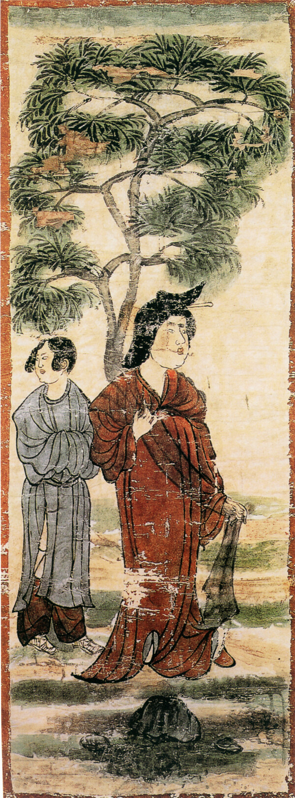人物壁畫中國(guó)文化人物畫像中國(guó)風(fēng)中華藝術(shù)繪畫