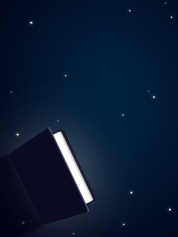 全原創(chuàng)世界讀書日夜空廣告背景