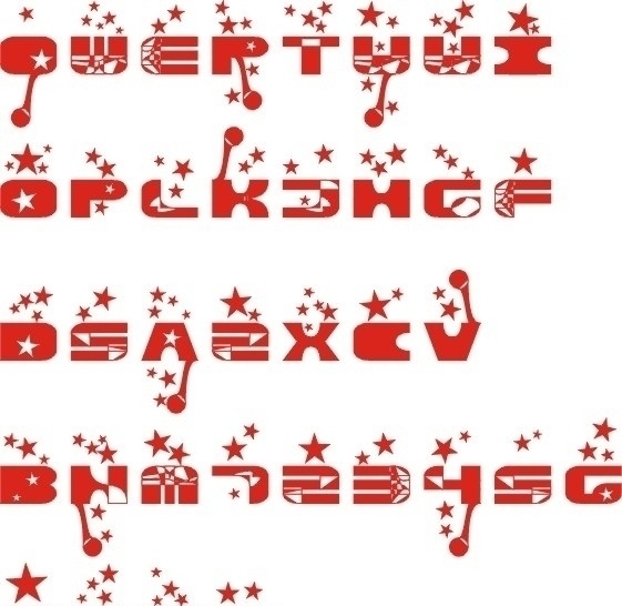 字母藝術(shù)字圖片