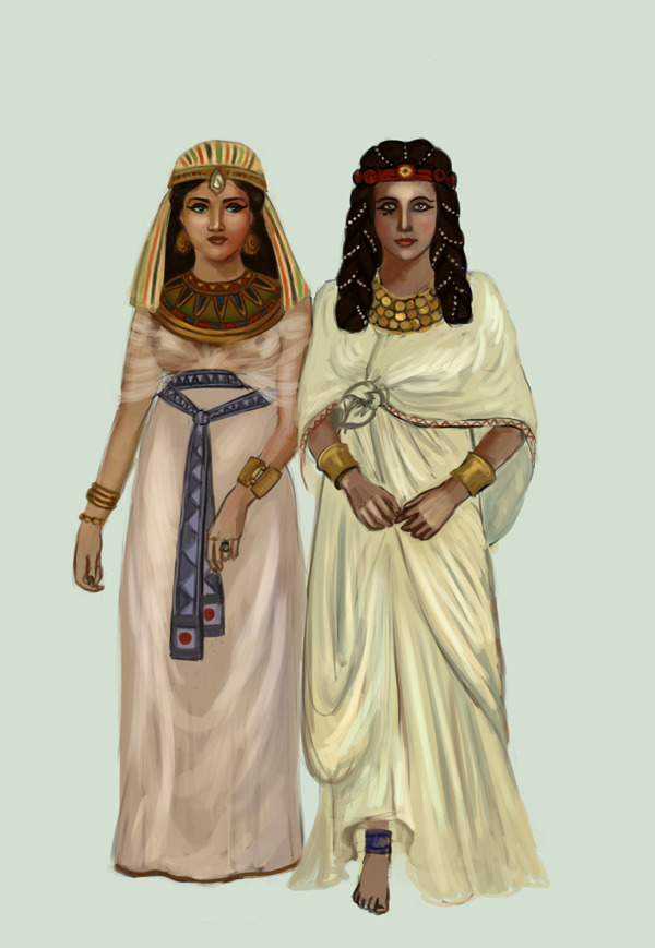 古埃及服插图饰图片