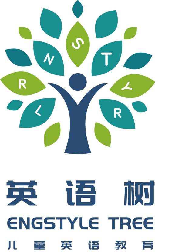 英语教育树logo