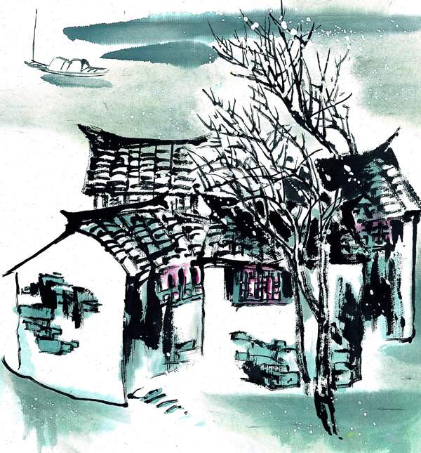 古風景圖片