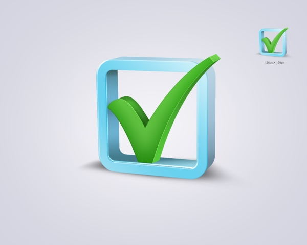 3d復(fù)選框的圖標(biāo)