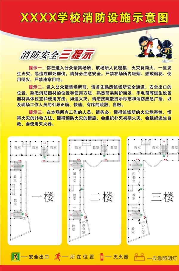 消防示意圖