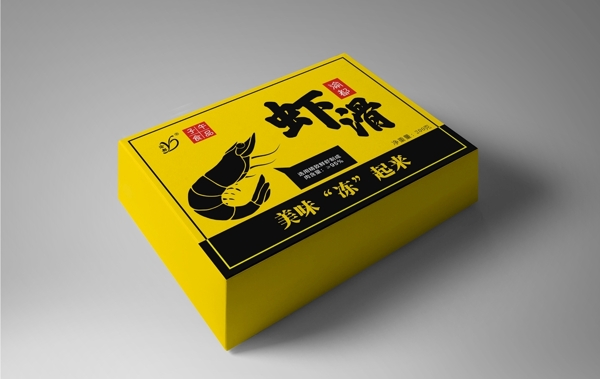 虾滑包装设计