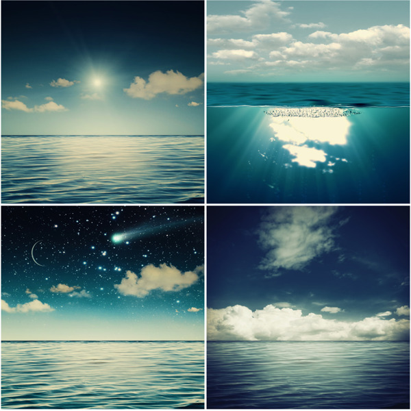 天空和海洋