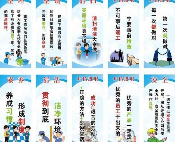 7s標(biāo)語(yǔ)牌圖片