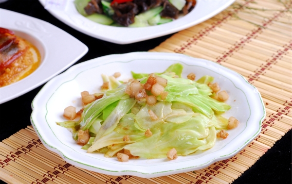 素油渣白菜