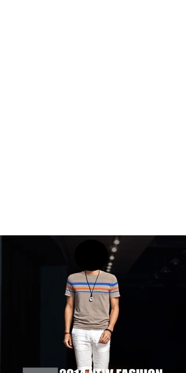 時尚男裝詳情頁PSD格式