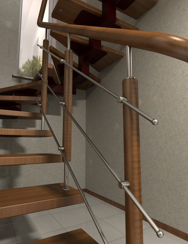 樓梯設(shè)計SolidWorks