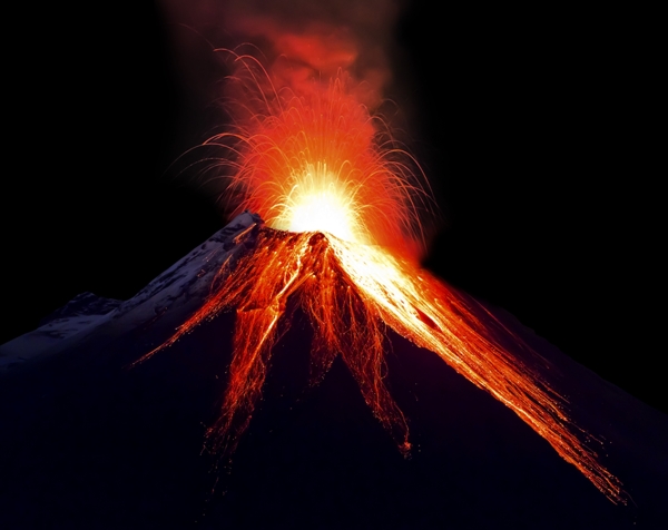 火山爆发