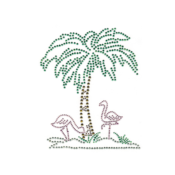 位圖燙鉆植物樹椰樹免費素材