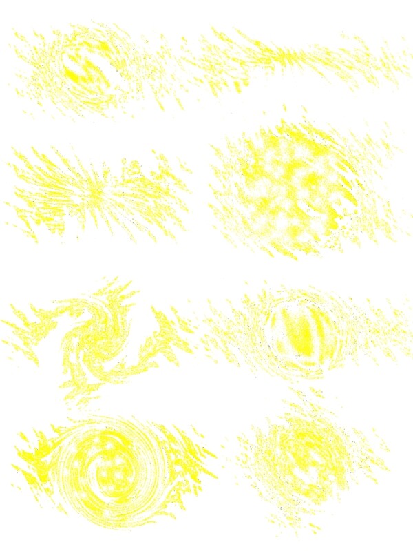 科技金色光效透明底可商用素材