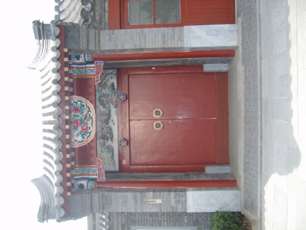 北京四合院的门楼图片