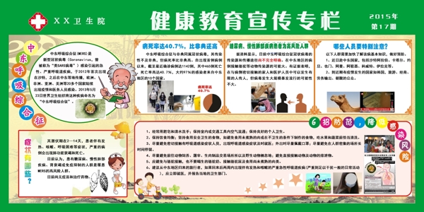 健康教育宣傳欄圖片