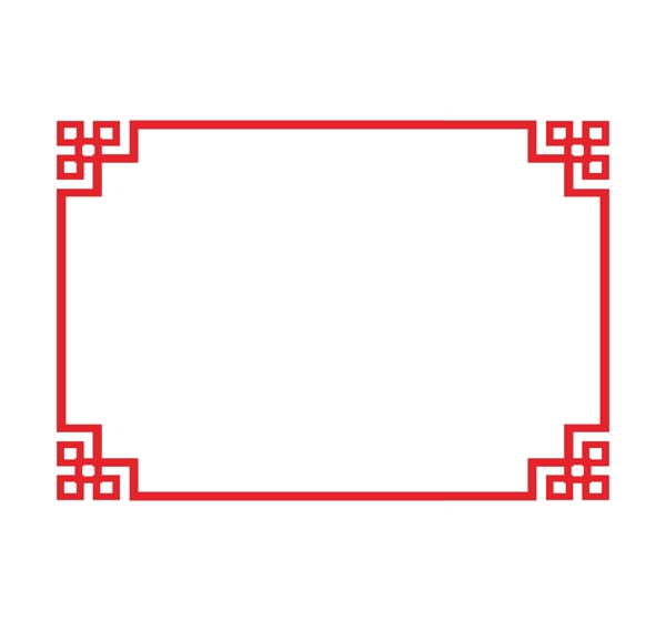 中式邊框