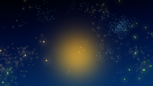 浪漫星空夜晚廣告背景