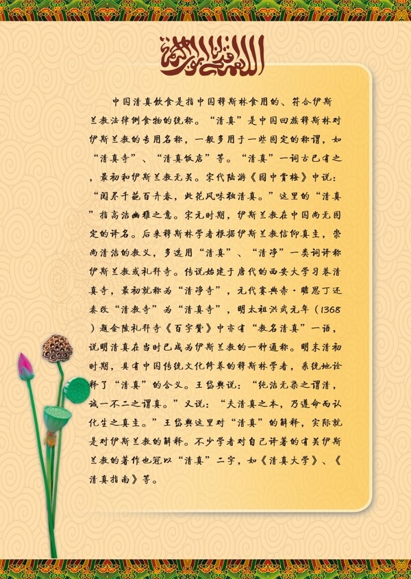清真菜譜圖片