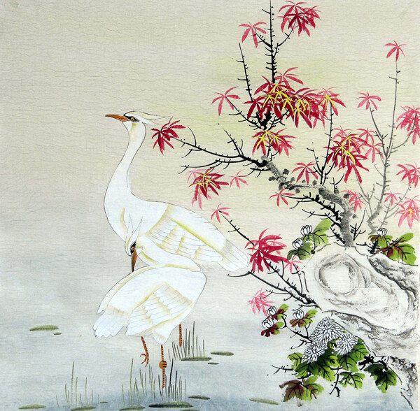 國畫工筆花鳥