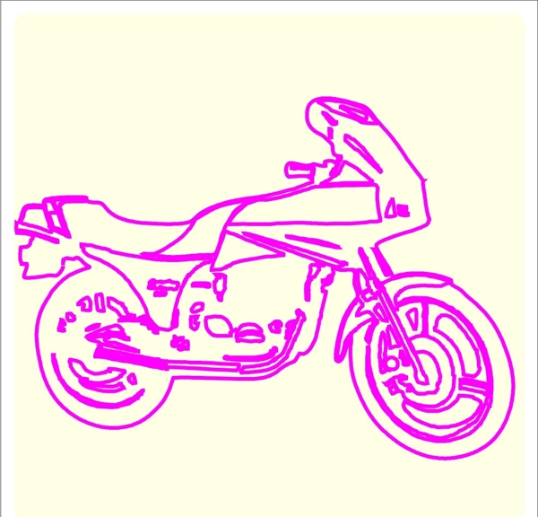 矢量摩托車圖片