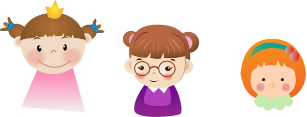 卡通小孩