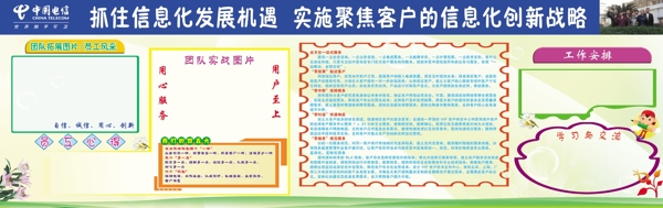 電信展板圖片