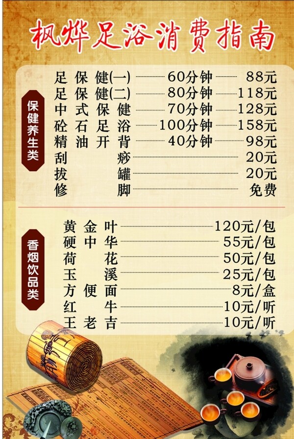 足浴消費(fèi)指南