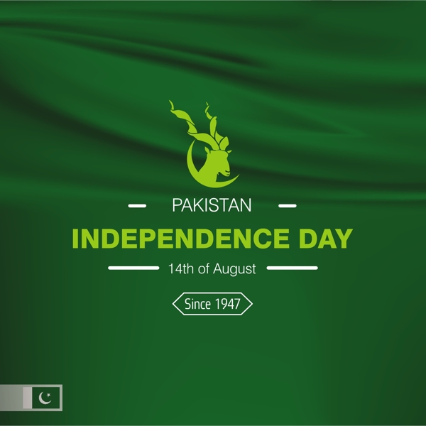 巴基斯坦独立日背景设计
