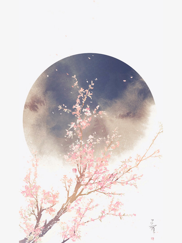 唯美古風(fēng)手繪插畫(huà)