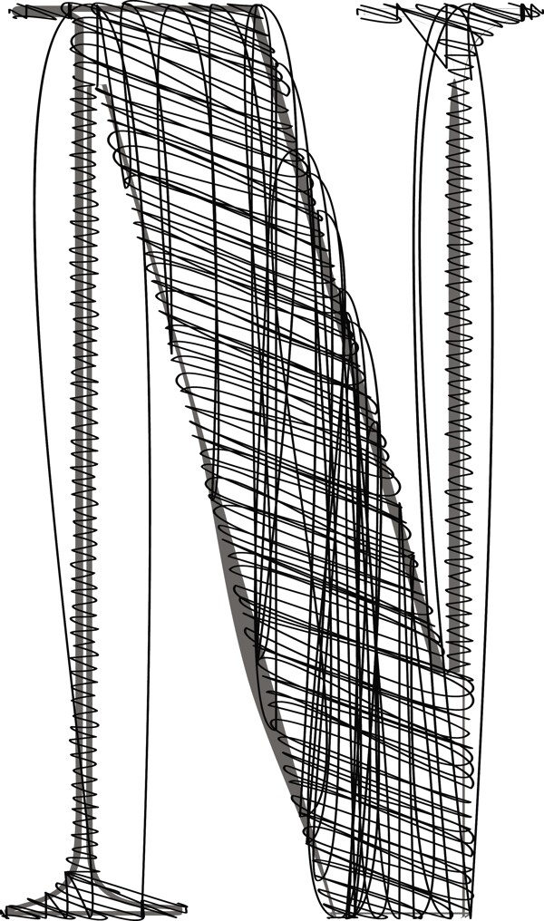 手繪字體矢量插畫(huà)