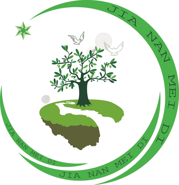 logo橄欖樹矢量