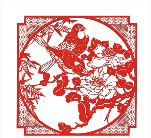 剪紙窗花