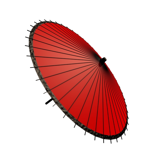 中国风古代柏油伞古典伞