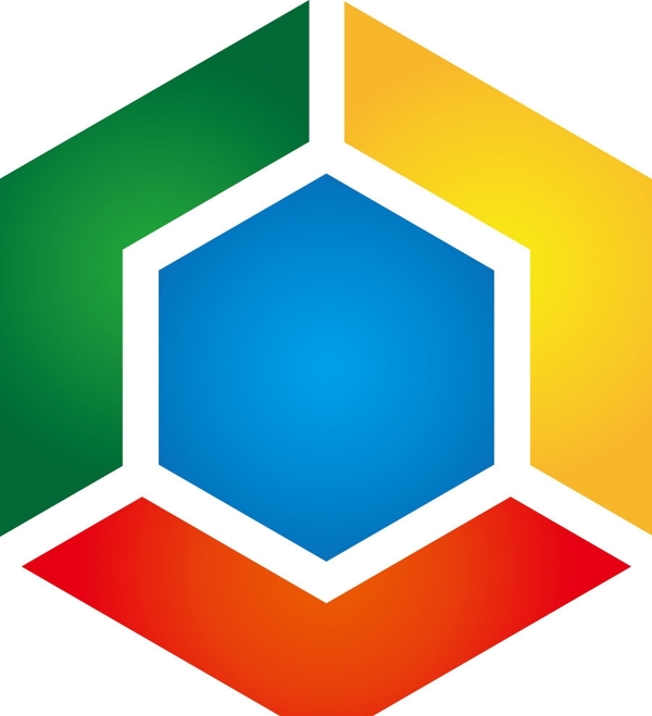 LOGO標志設(shè)計方形矢量圖圖片
