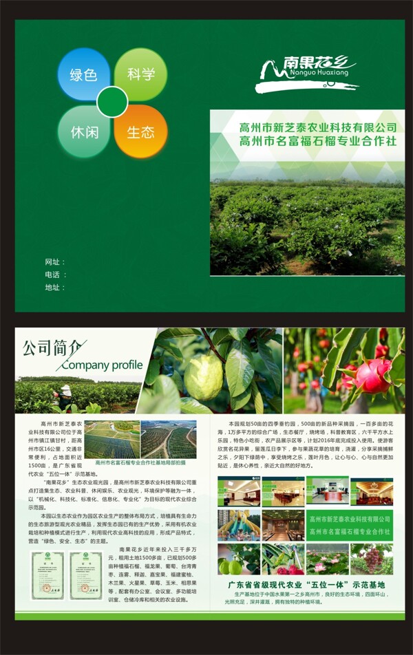 企業(yè)簡介折頁