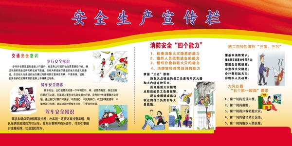 安全生產(chǎn)宣傳欄