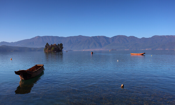 四川瀘沽湖風(fēng)景