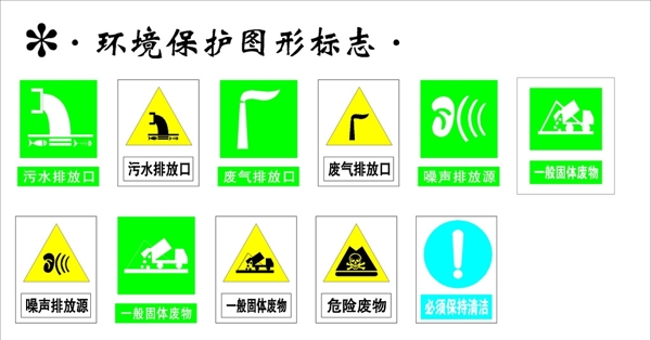 環(huán)境保護圖形標志圖片