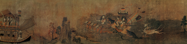 东晋顾恺之洛神赋故宫博物院藏主画面232图片