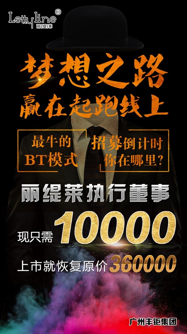微商招募海報
