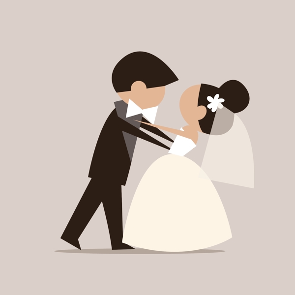 卡通婚禮