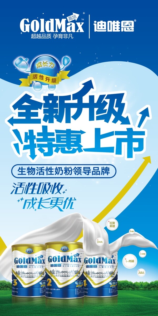 特惠上市嬰兒奶粉