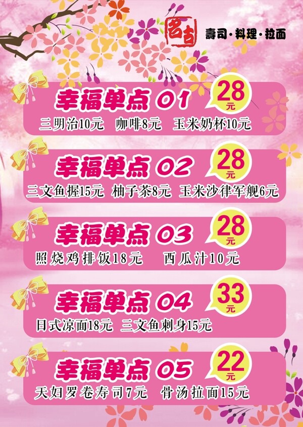 壽司海報