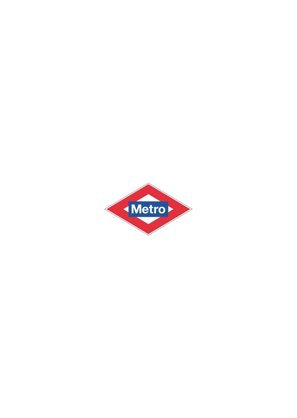 MetroMadridlogo設(shè)計欣賞MetroMadrid輕軌地鐵標志下載標志設(shè)計欣賞