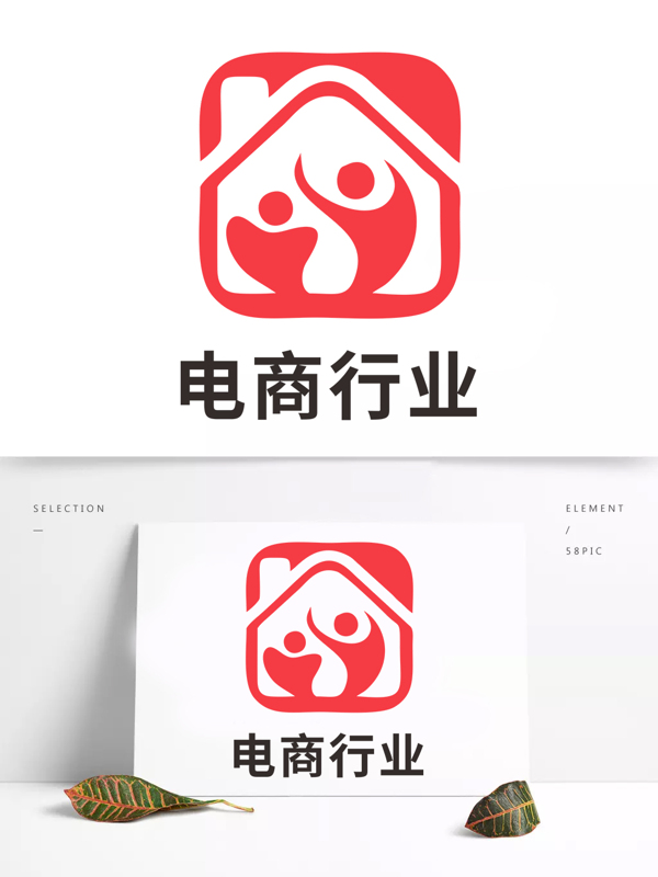 科技大氣互聯(lián)網(wǎng)企業(yè)電商行業(yè)LOGO設(shè)計