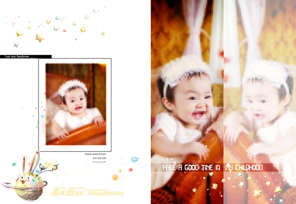 芭比娃娃芭比娃娃z兒童模板影樓魔法書DVD48