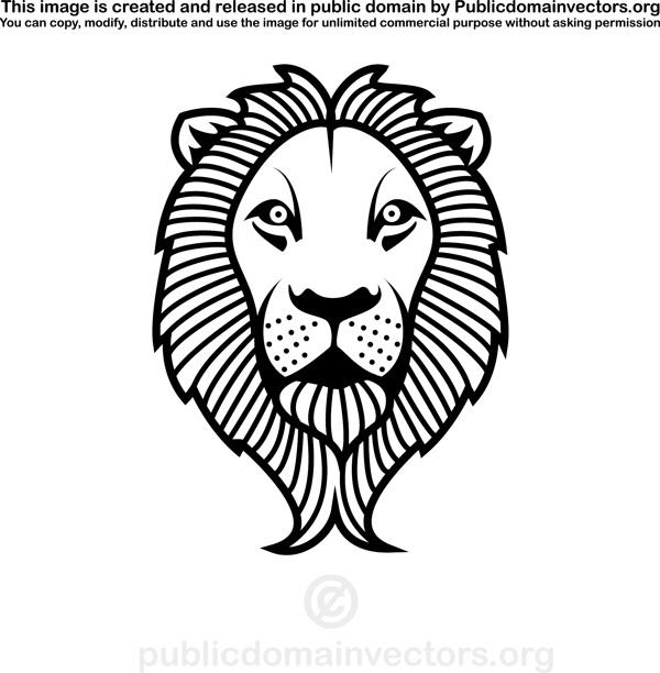 獅子矢量設計