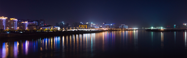 都市夜晚淘寶海報(bào)背景